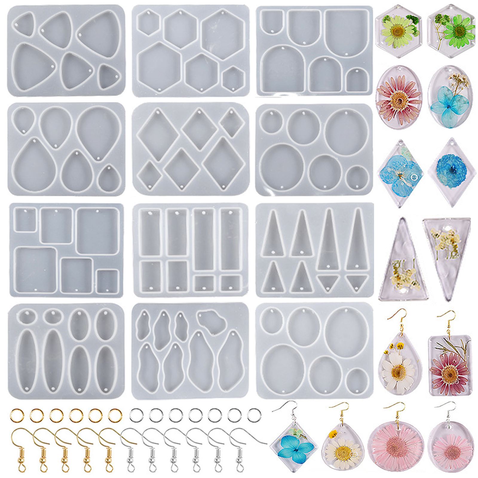 Mixing Cup Silicone - Moule géométrique en Silicone pour pendentif