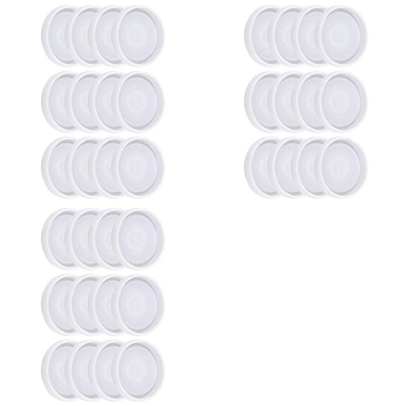 Coaster Mold Round - Moules en silicone ronds pour sous-verres
