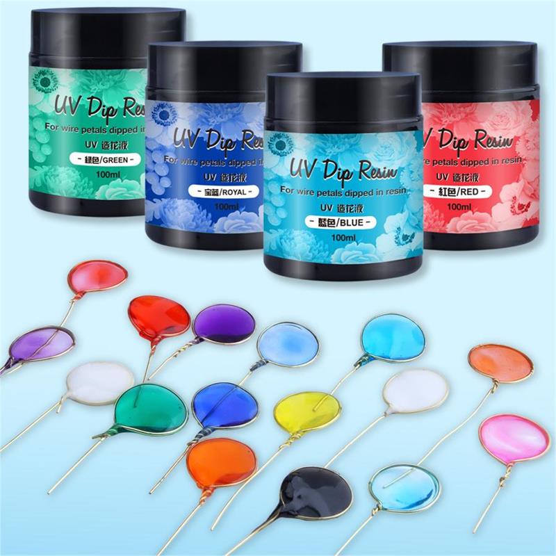 Flower Preservation Resin - Colle résine UV DIP pour fleurs