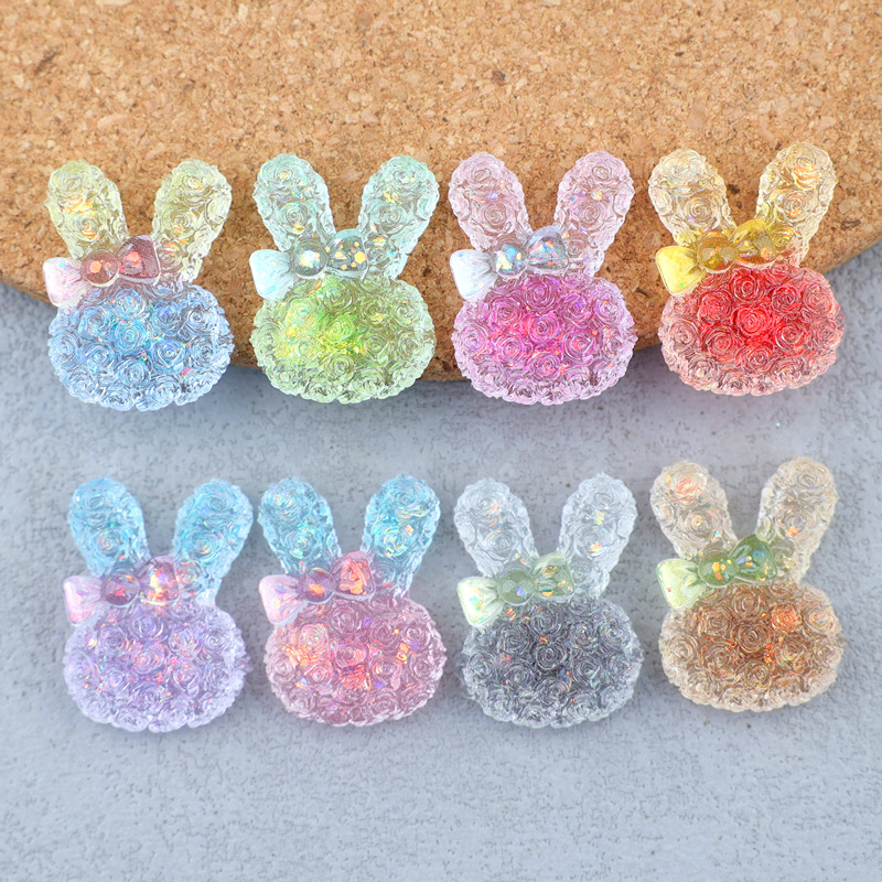 Resin Craft Supplies - Lot de 5 cabochons en résine