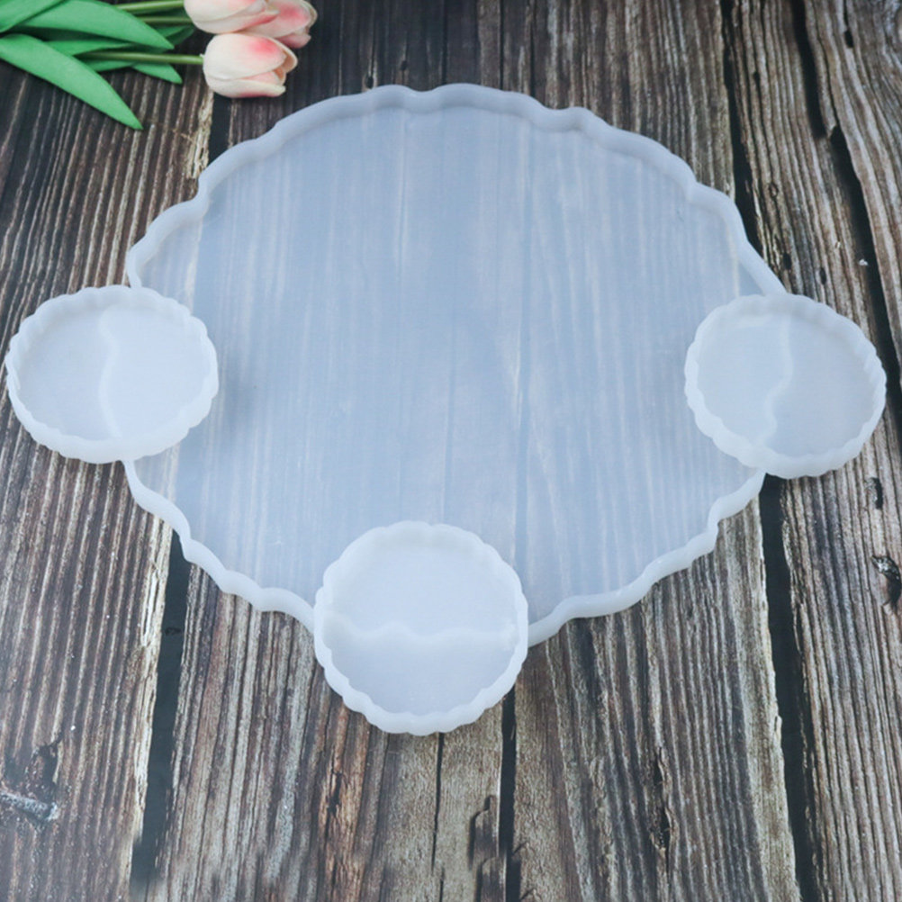 Serving Tray Mold - 2 pièces de moules en silicone