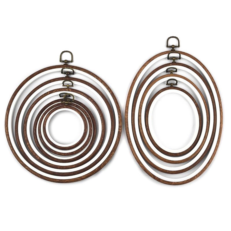 Cerceaux de broderie en bois d - Wood Ring Blank avis et prix