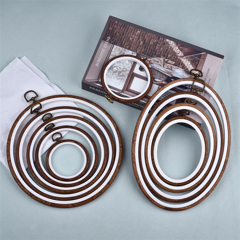 Cerceaux de broderie en bois d - Wood Ring Blank avis et prix