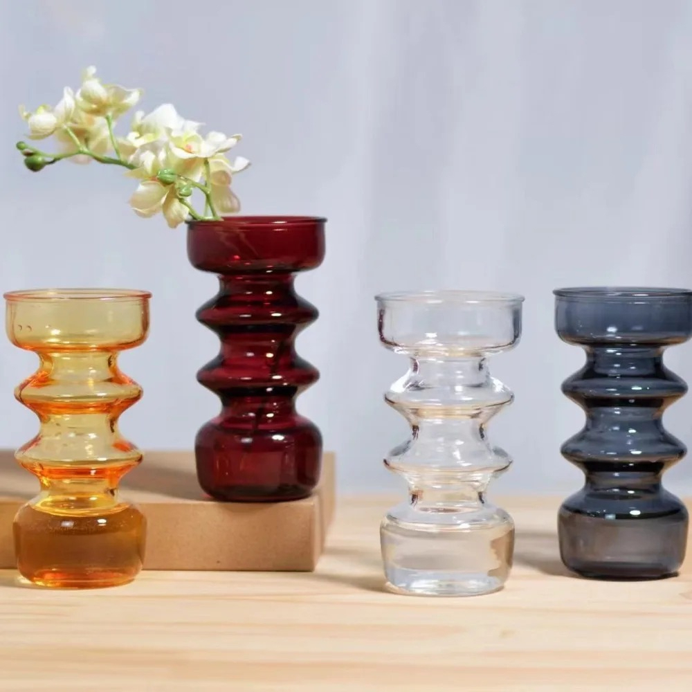 Vases colorés en verre, décora - Dried Flower Bulk avis et prix