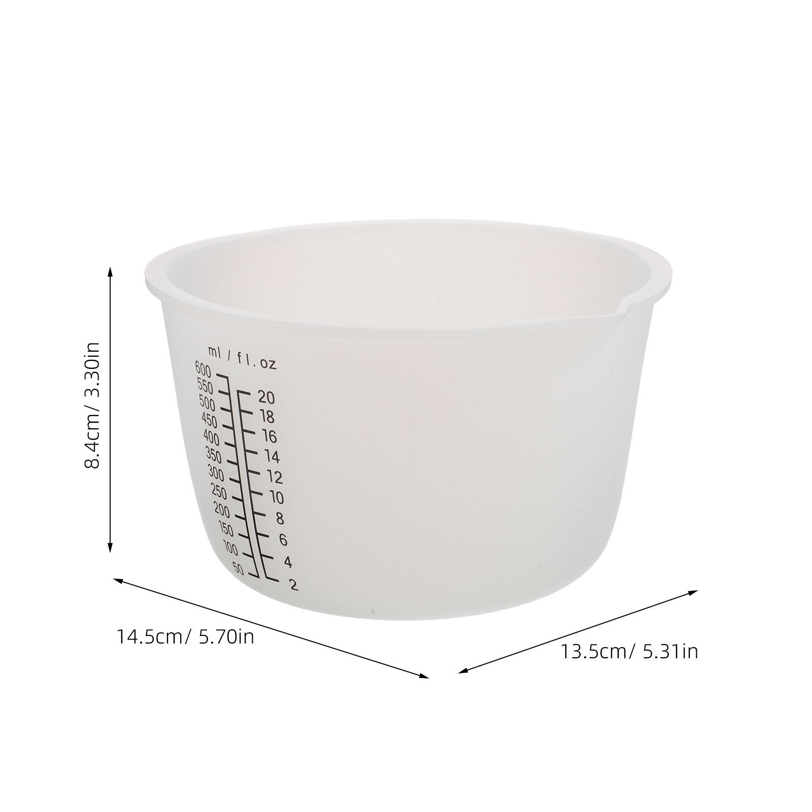 3 gobelets de mélange en silic - Mixing Cup Silicone avis et prix