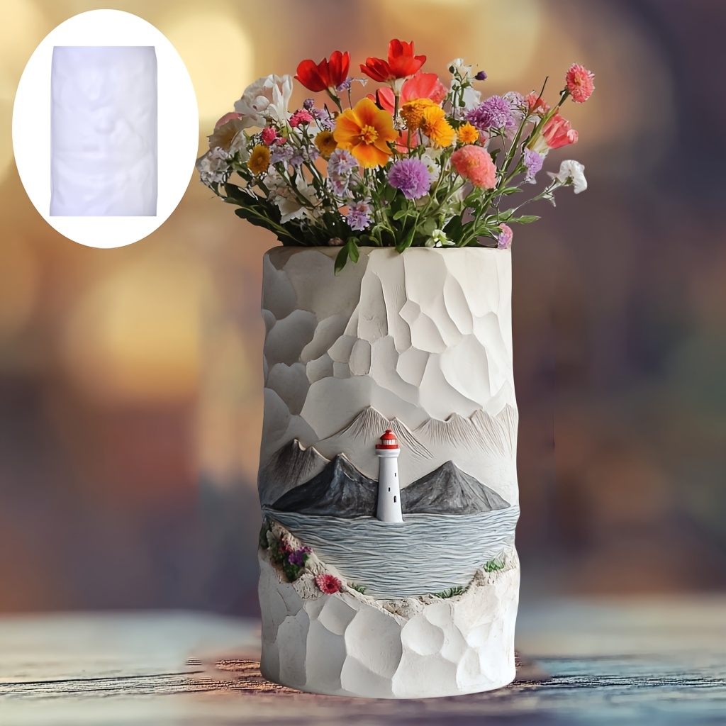 Phare de mer en Relief fleur p - Resin Ocean Wave Mold avis et prix