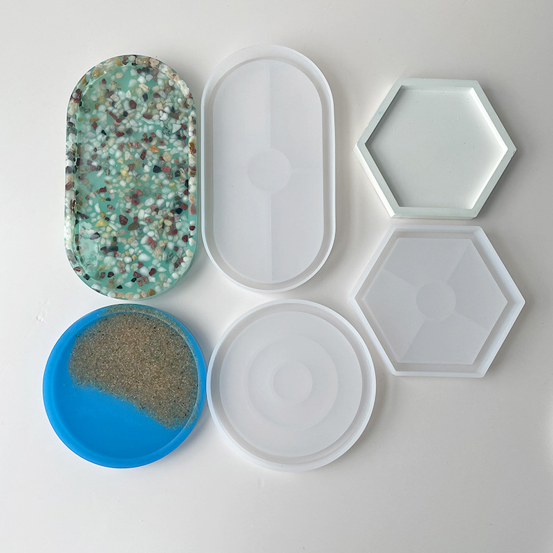 Moule rond en Silicone pour de - Coaster Mold Round avis et prix