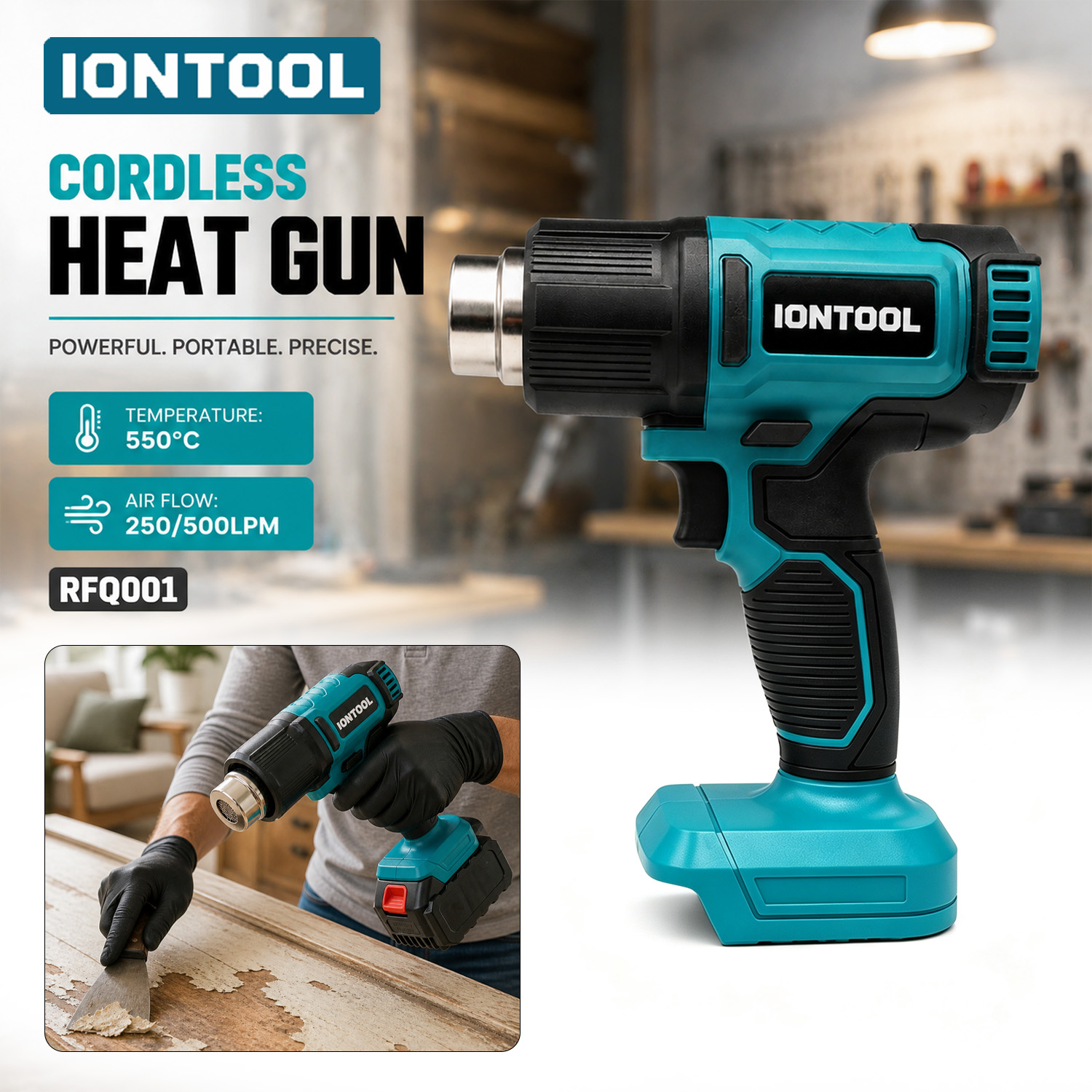 Pistolet à air chaud sans fil  - Heat Gun Small avis et prix