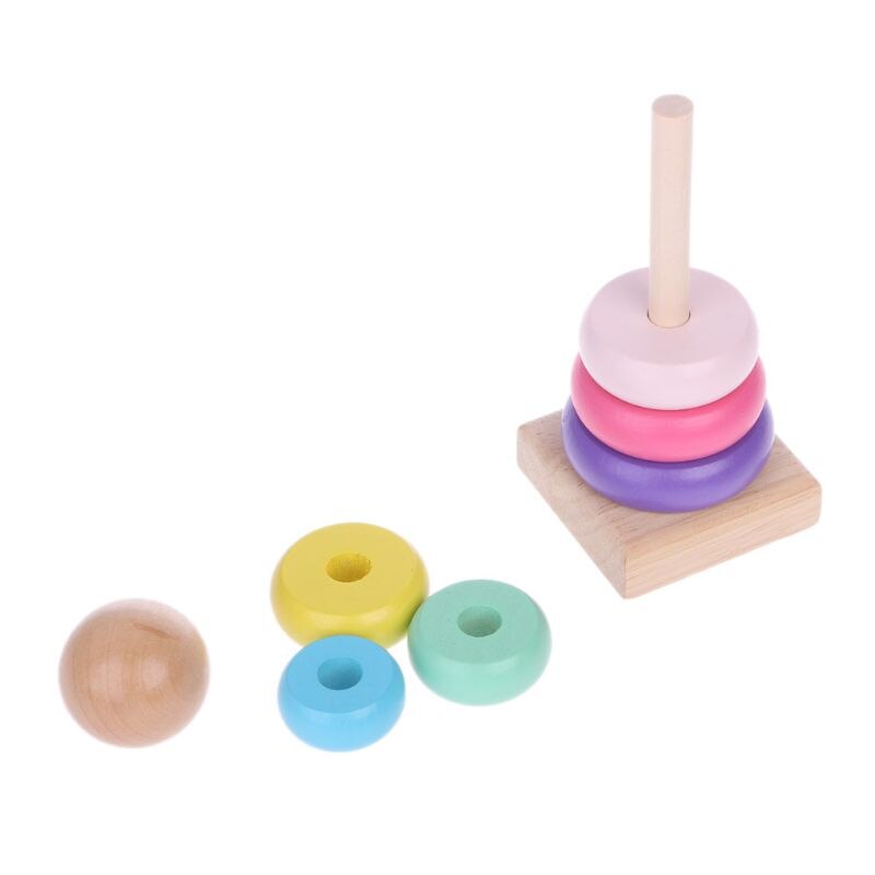 Tour arc-en-ciel pour enfants, - Wood Ring Blank avis et prix