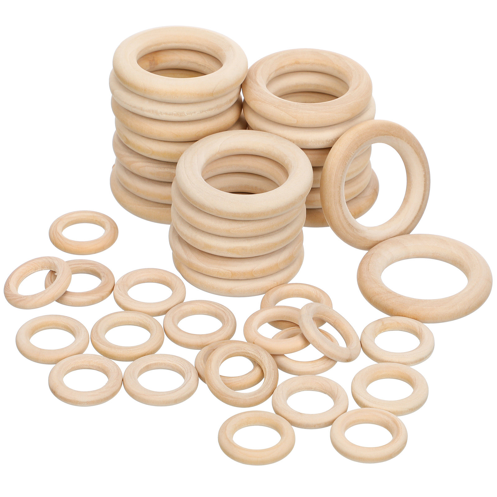 40 pièces d'accessoires de bij - Wood Ring Blank avis et prix