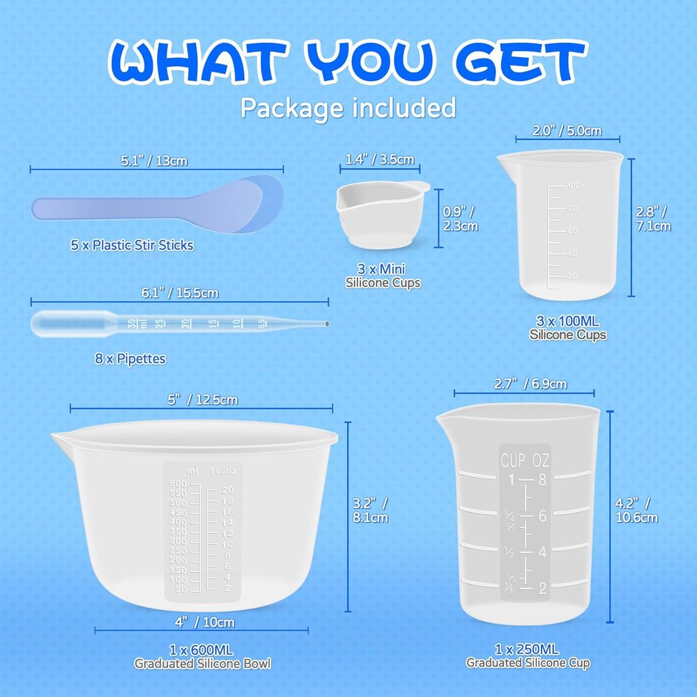 Gobelets de mélange en silicon - Mixing Cup Silicone avis et prix