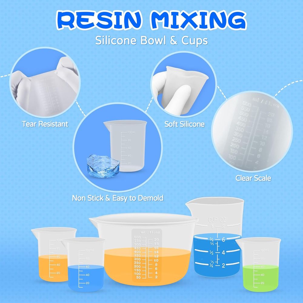 Gobelets de mélange en silicon - Mixing Cup Silicone avis et prix