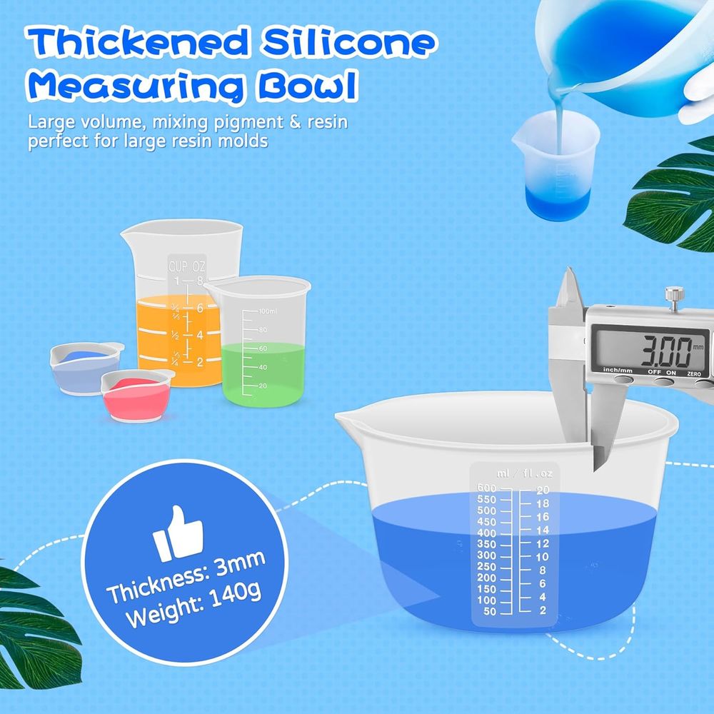 Gobelets de mélange en silicon - Mixing Cup Silicone avis et prix