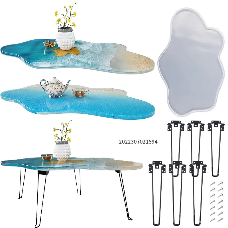 Grand plateau irrégulier de 61 - Resin Ocean Wave Mold avis et prix