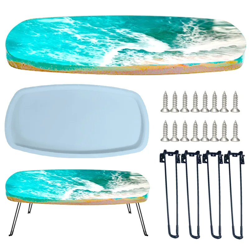 Grand plateau irrégulier de 61 - Resin Ocean Wave Mold avis et prix